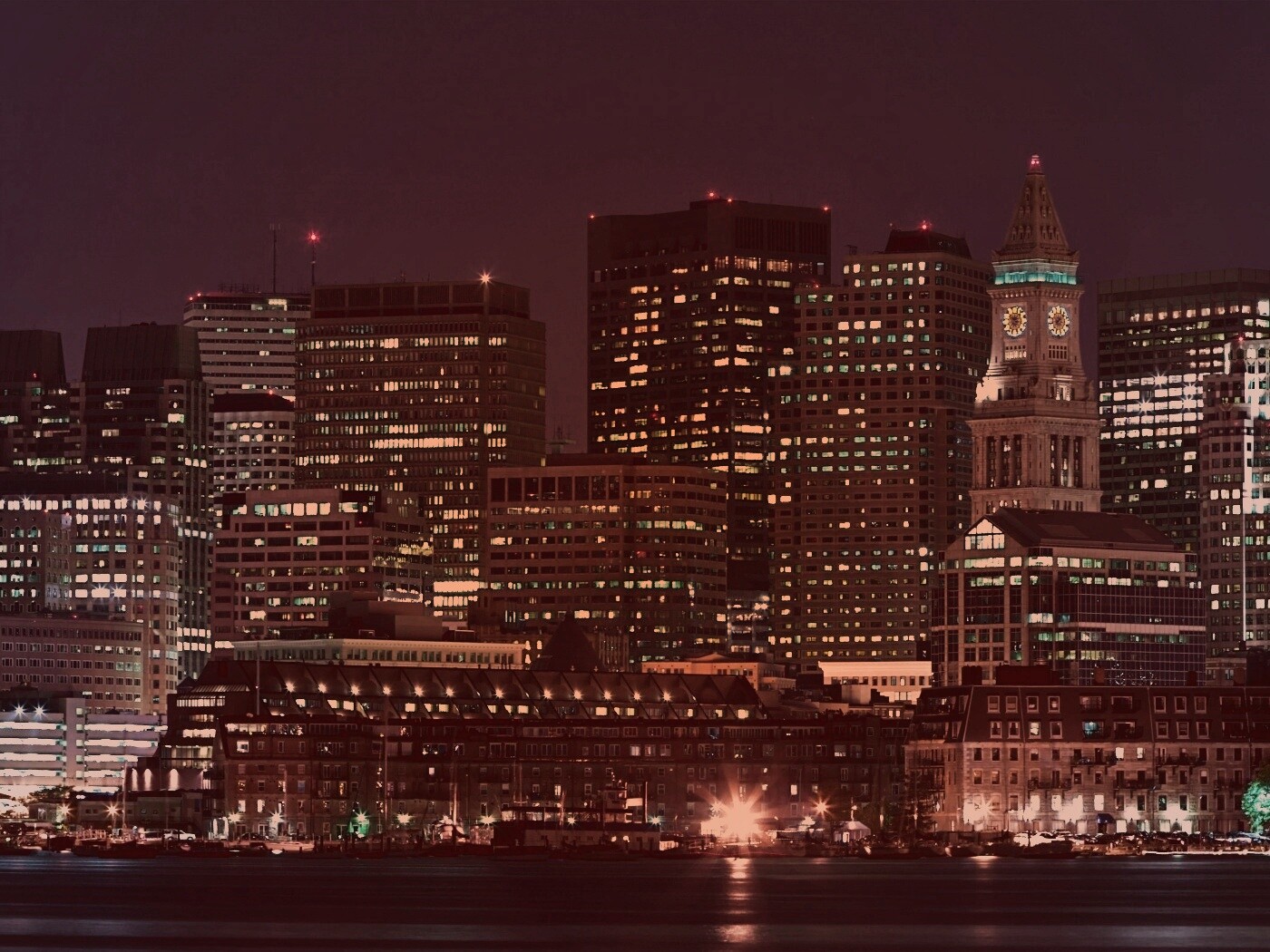 Панорама города обои