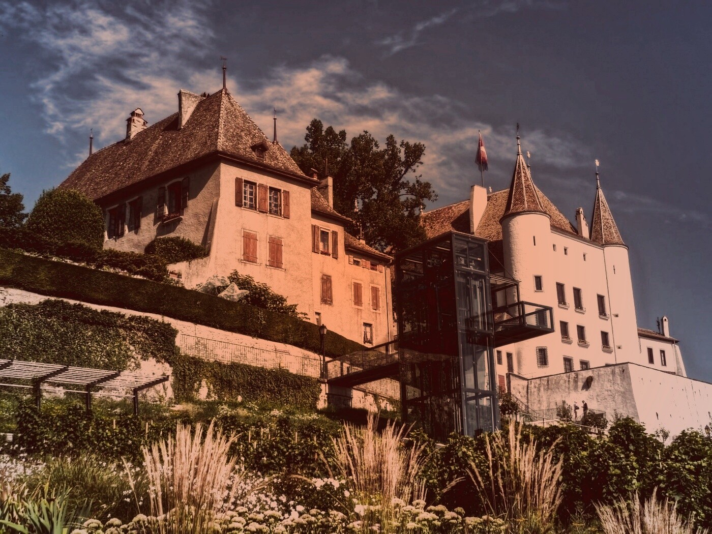 Дома с своеобразной архитектурой обои