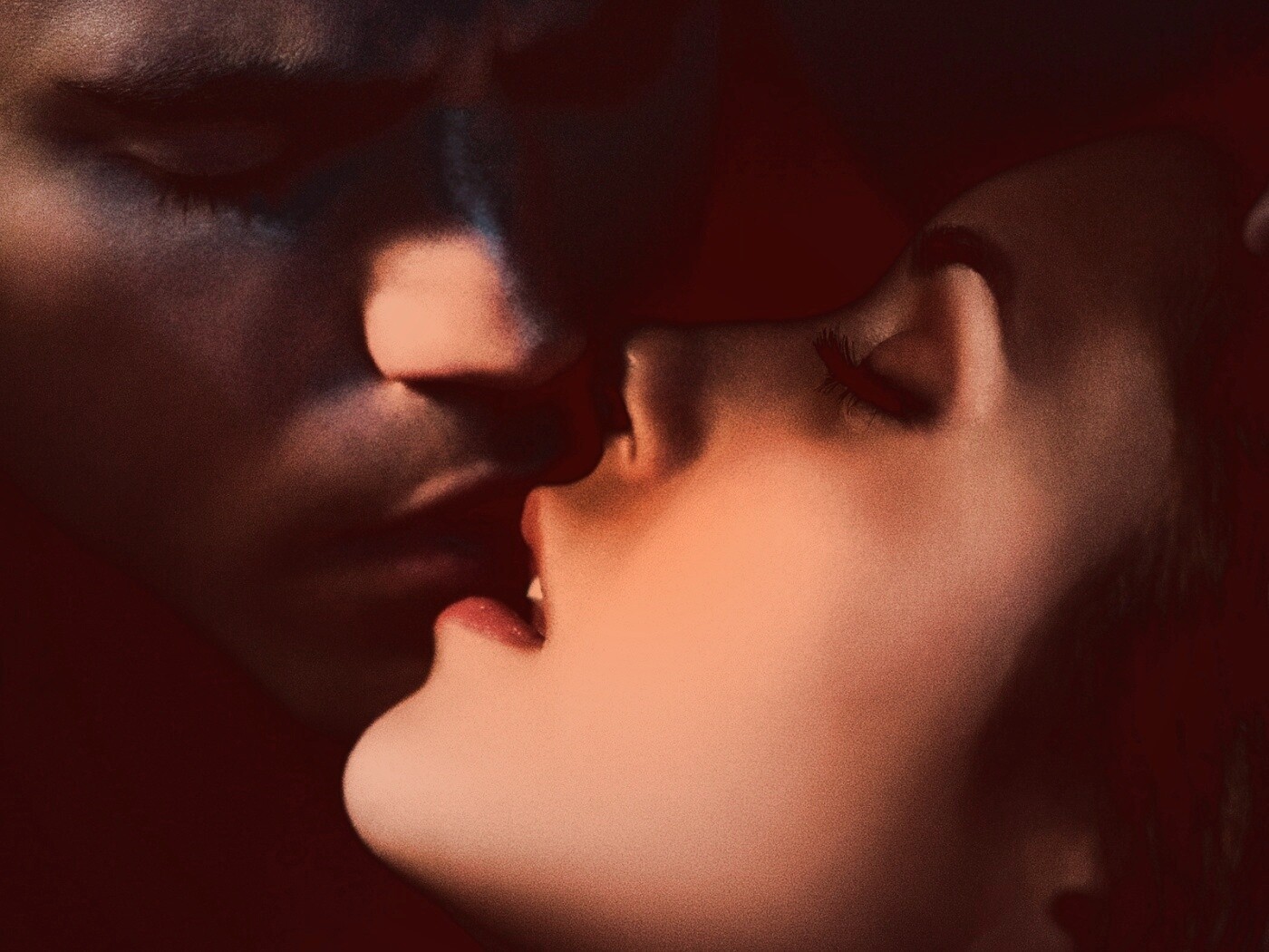 Поцелуй из Дневников Вампира обои