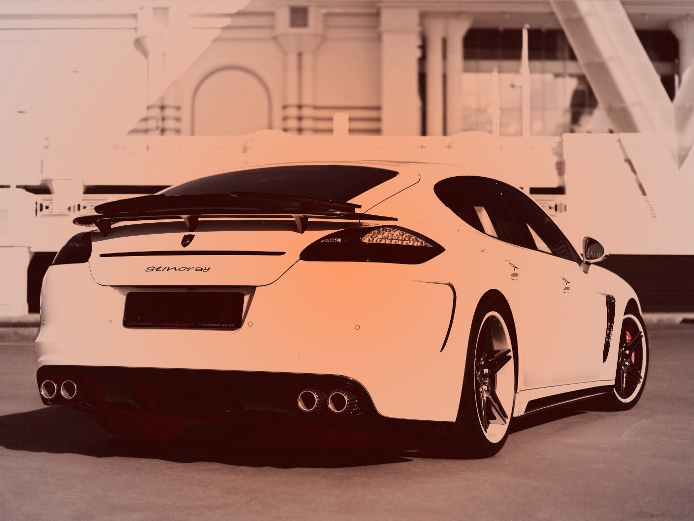 Порше панамера обои