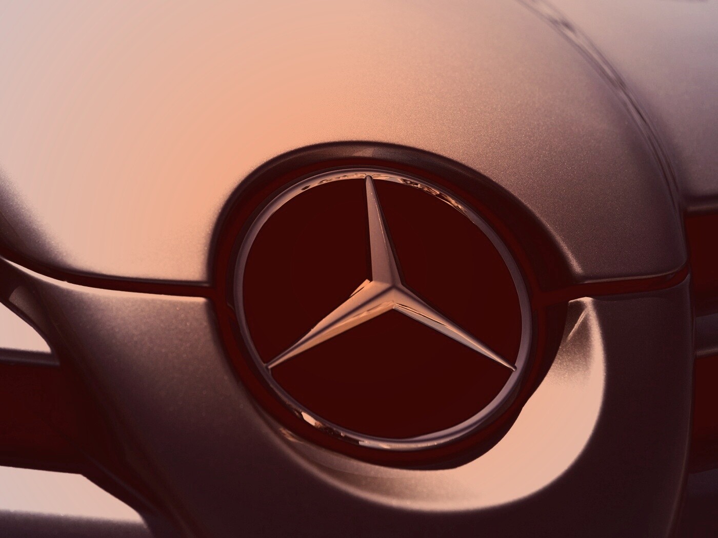 Логотип Мерседес обои