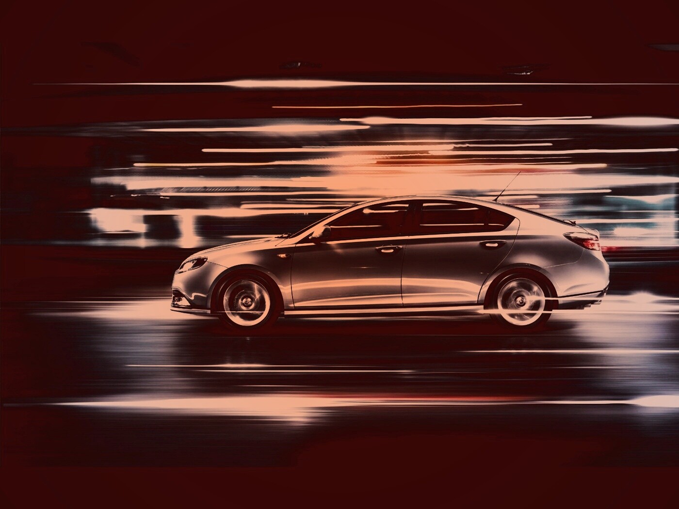 Субару в движении обои