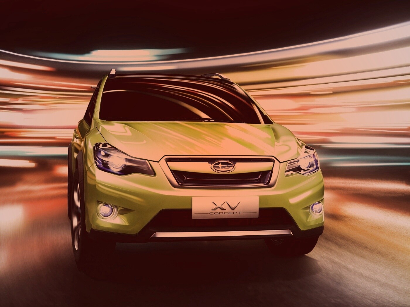 Subaru crossover обои