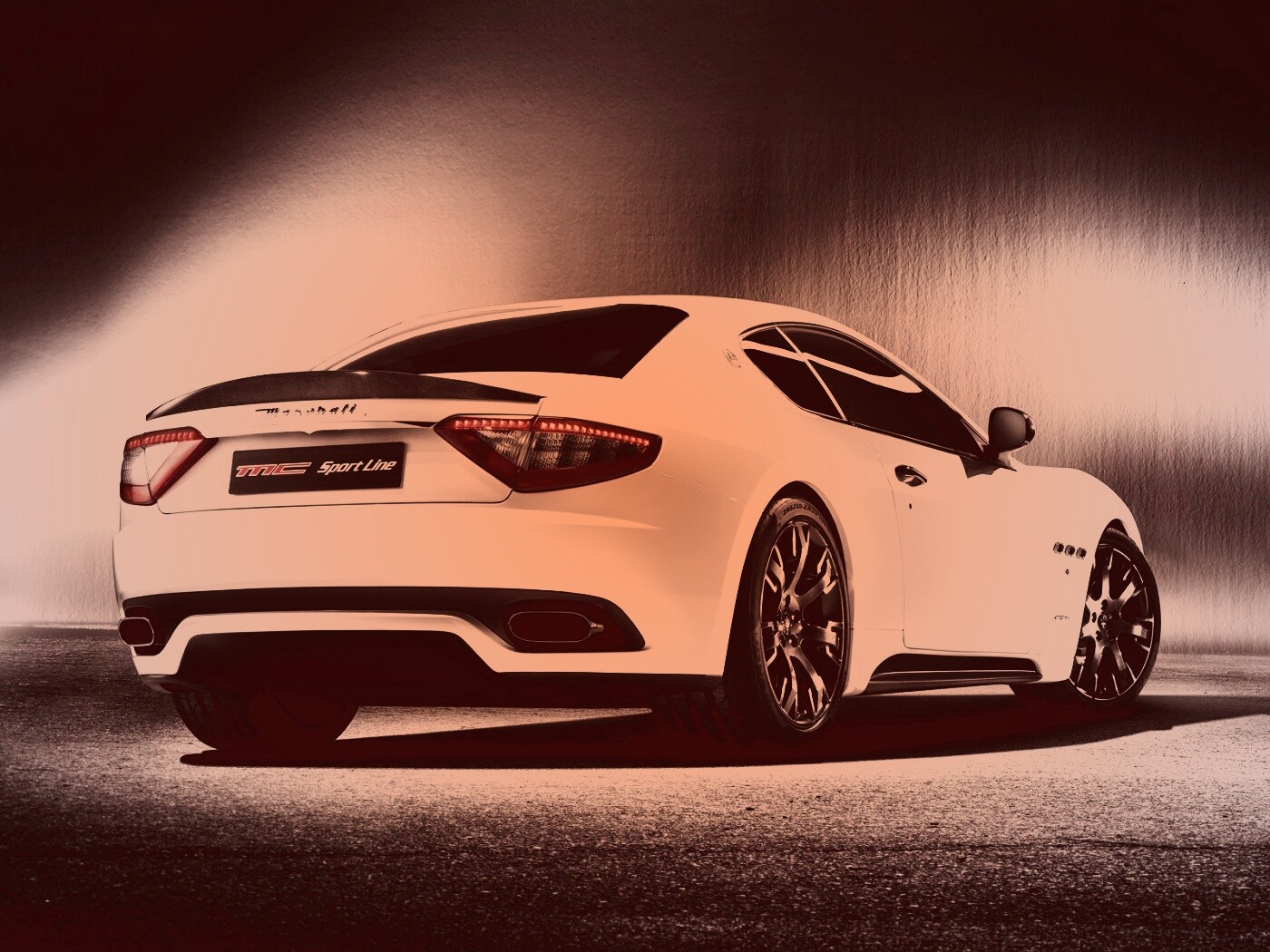 Мазерати Грантуризмо рендер обои