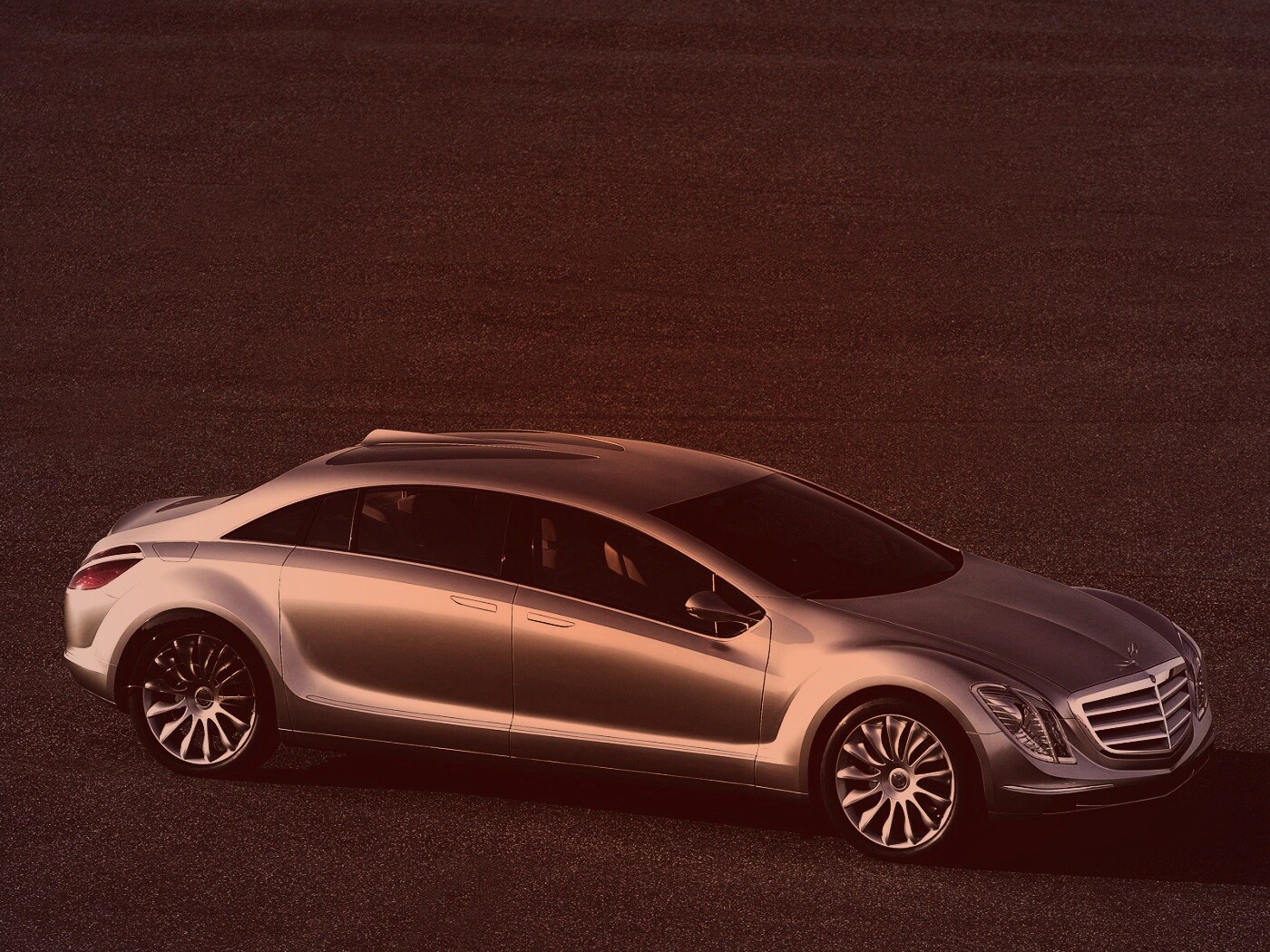 Концептуальный мерседес обои