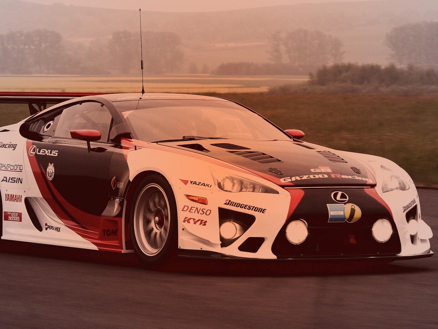 Гоночный Лексус обои