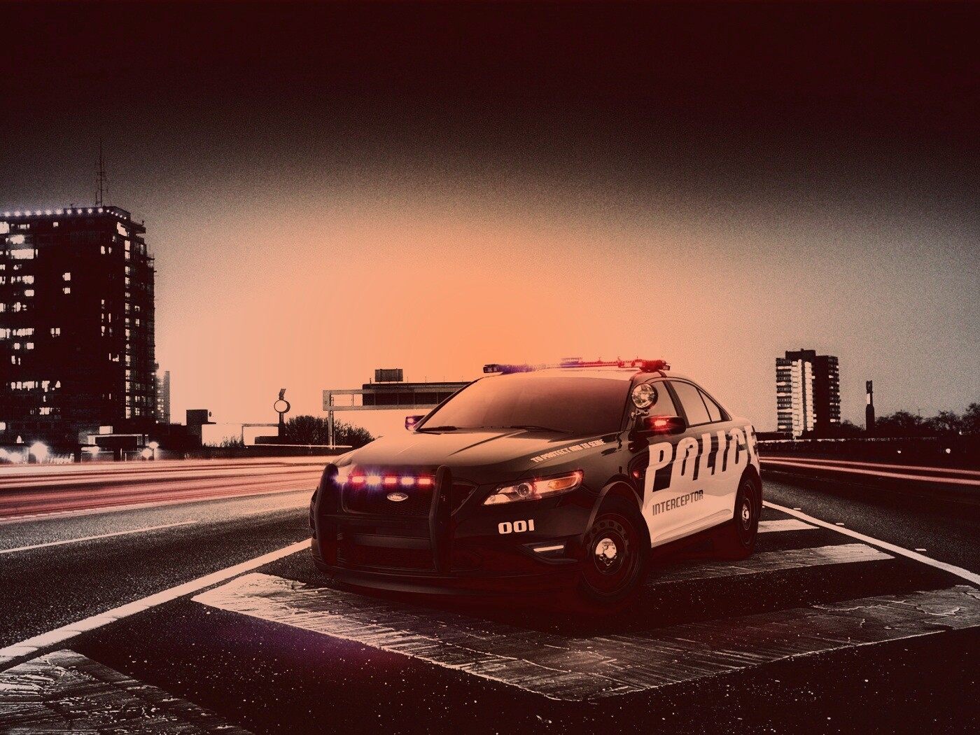 Полицейский Форд обои