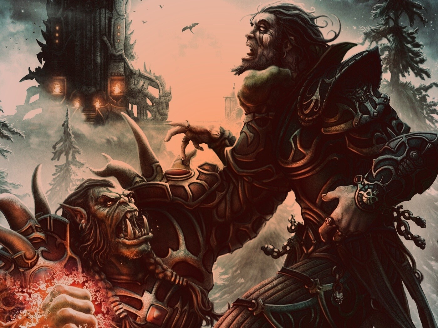 Смерть мага обои