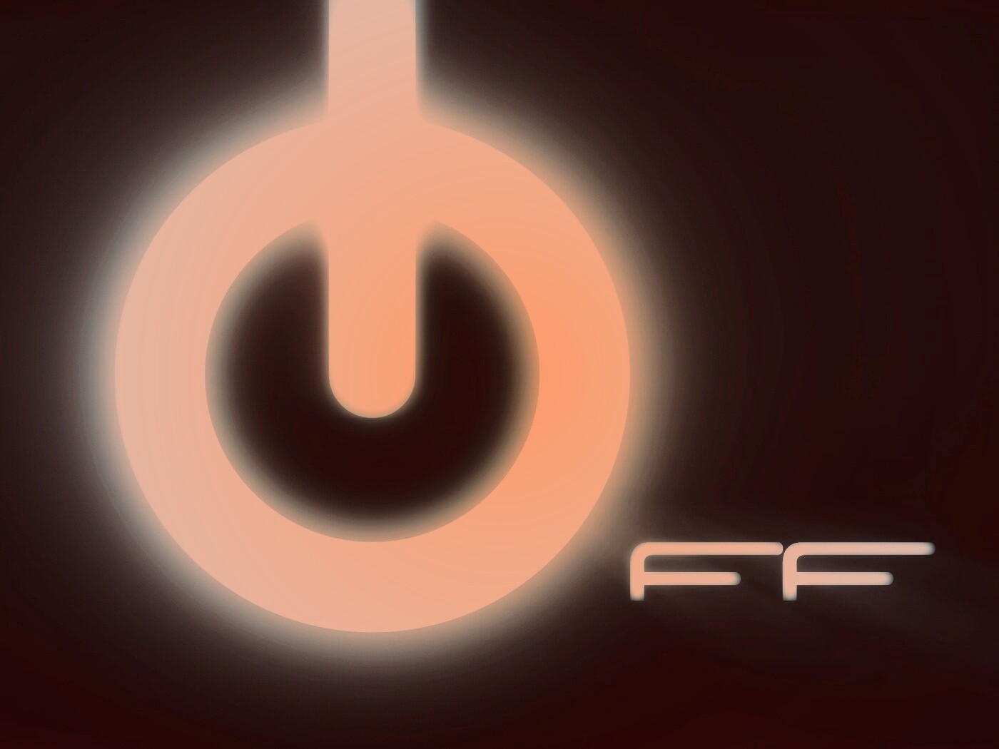 Выключение - Off обои