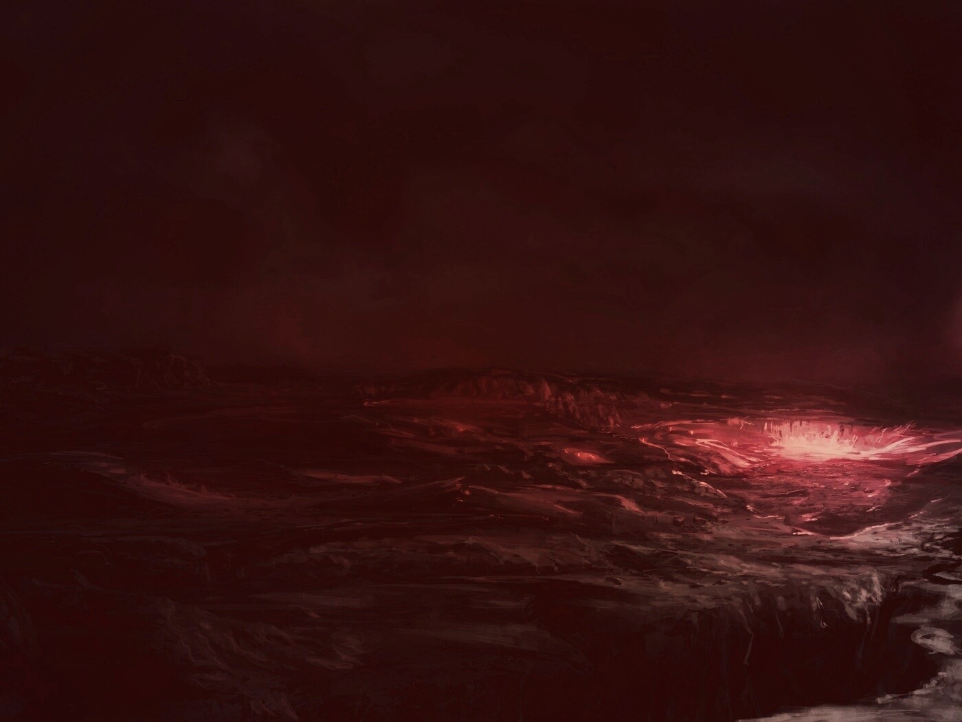 Безжизненная каменная долина обои