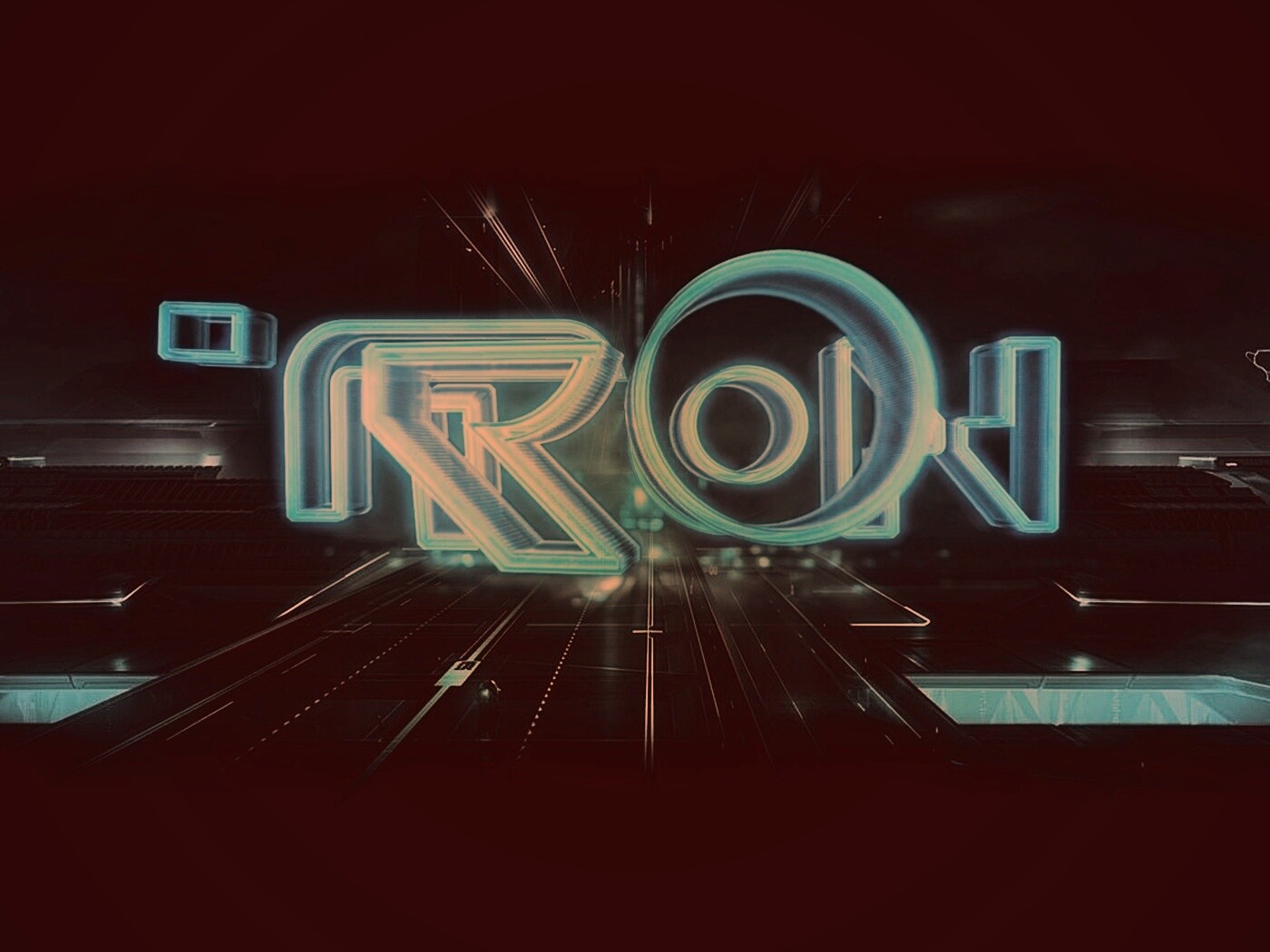 Заставка фильма TRON обои