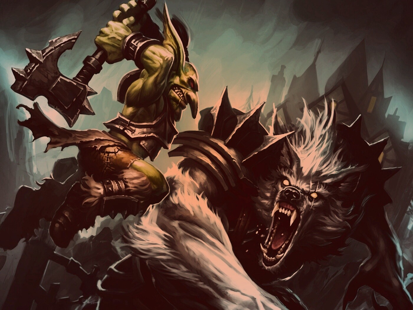 Гоблин и ворген обои