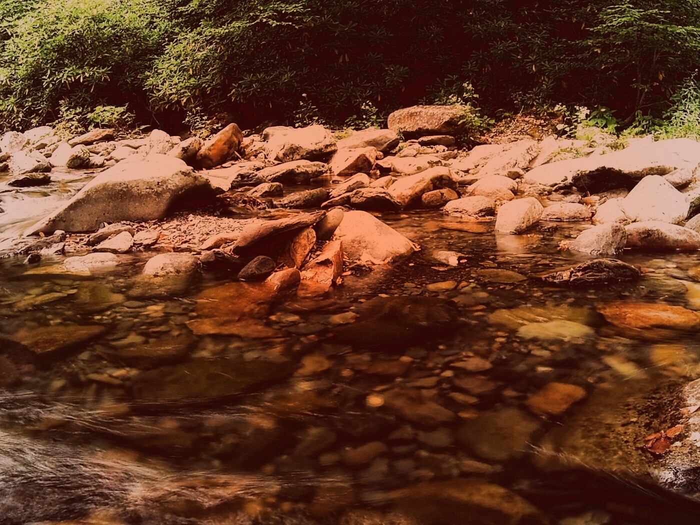 Гораня река обои