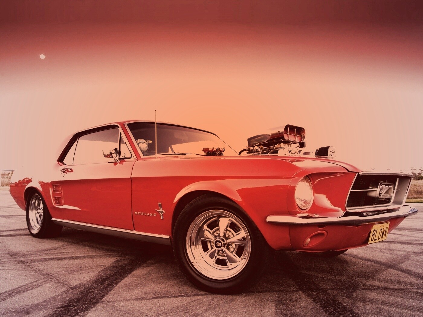 Мускулкар Ford Mustang обои