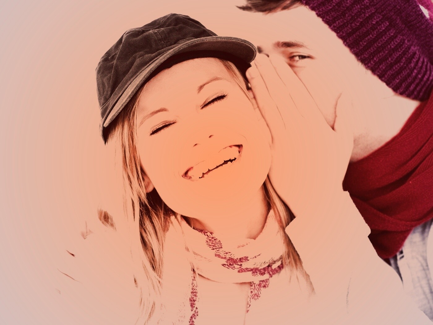 Шутка на ушко обои