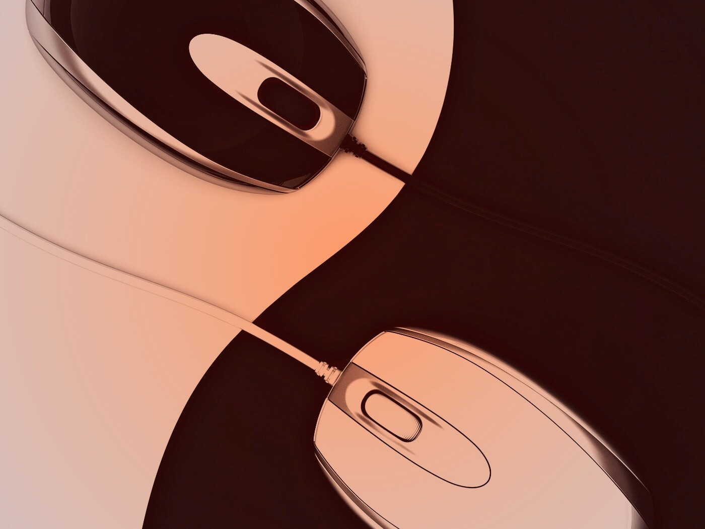 Инь Янь мышки обои