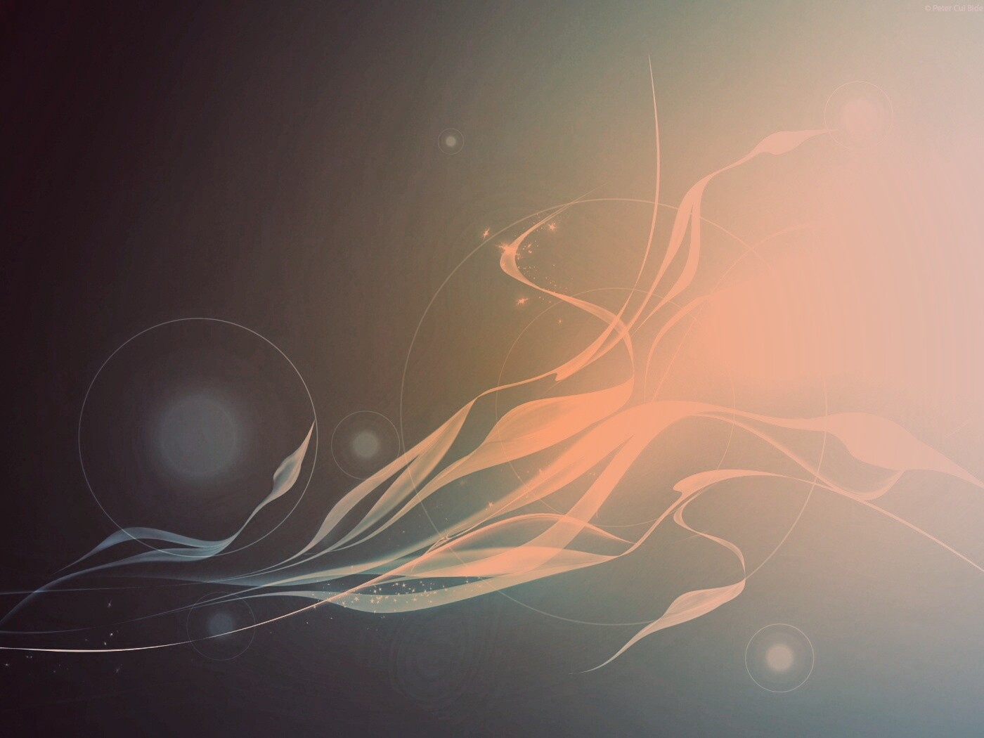 Лёгкая голубая абстракция обои