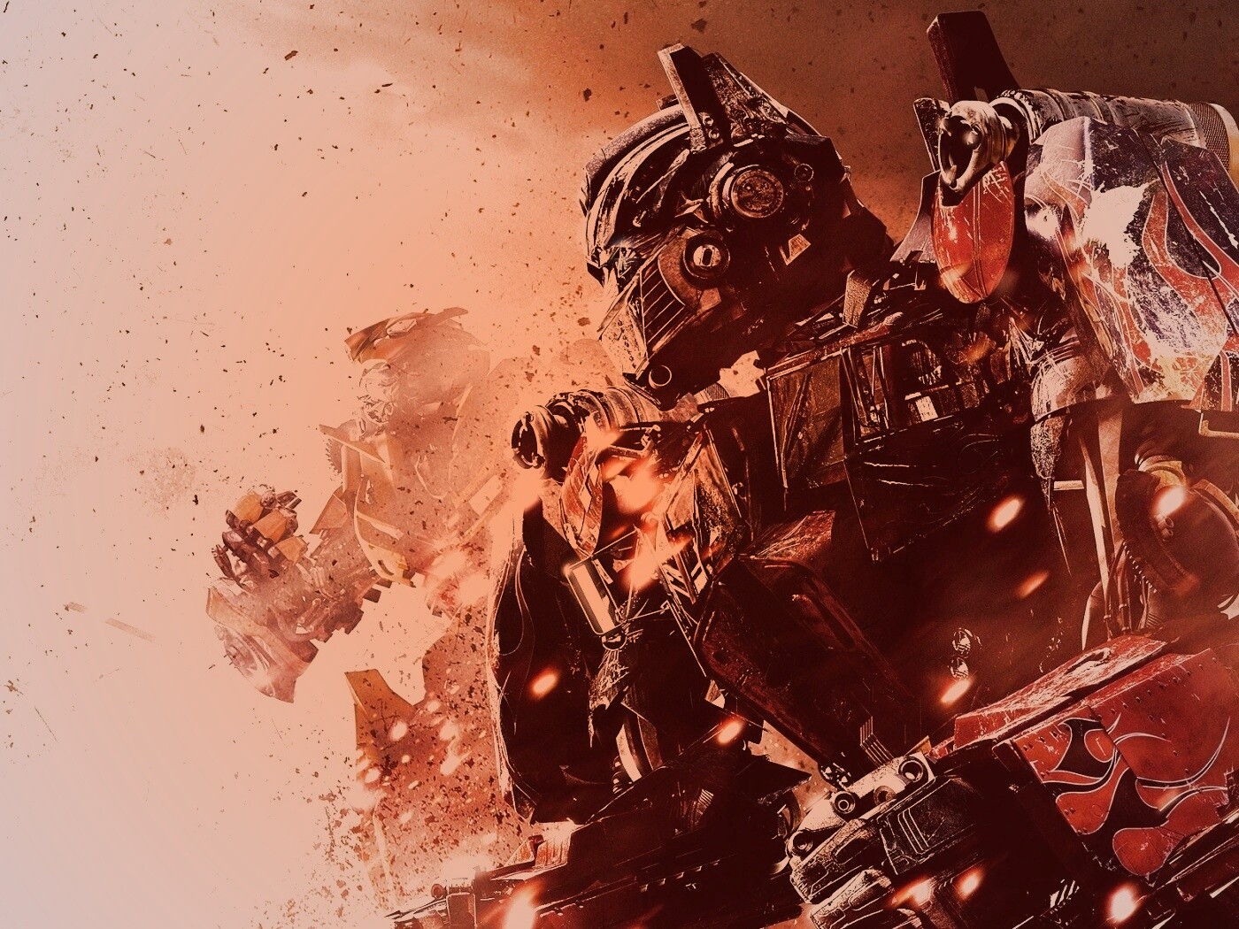 Оптимус Прайм и Бамблби обои