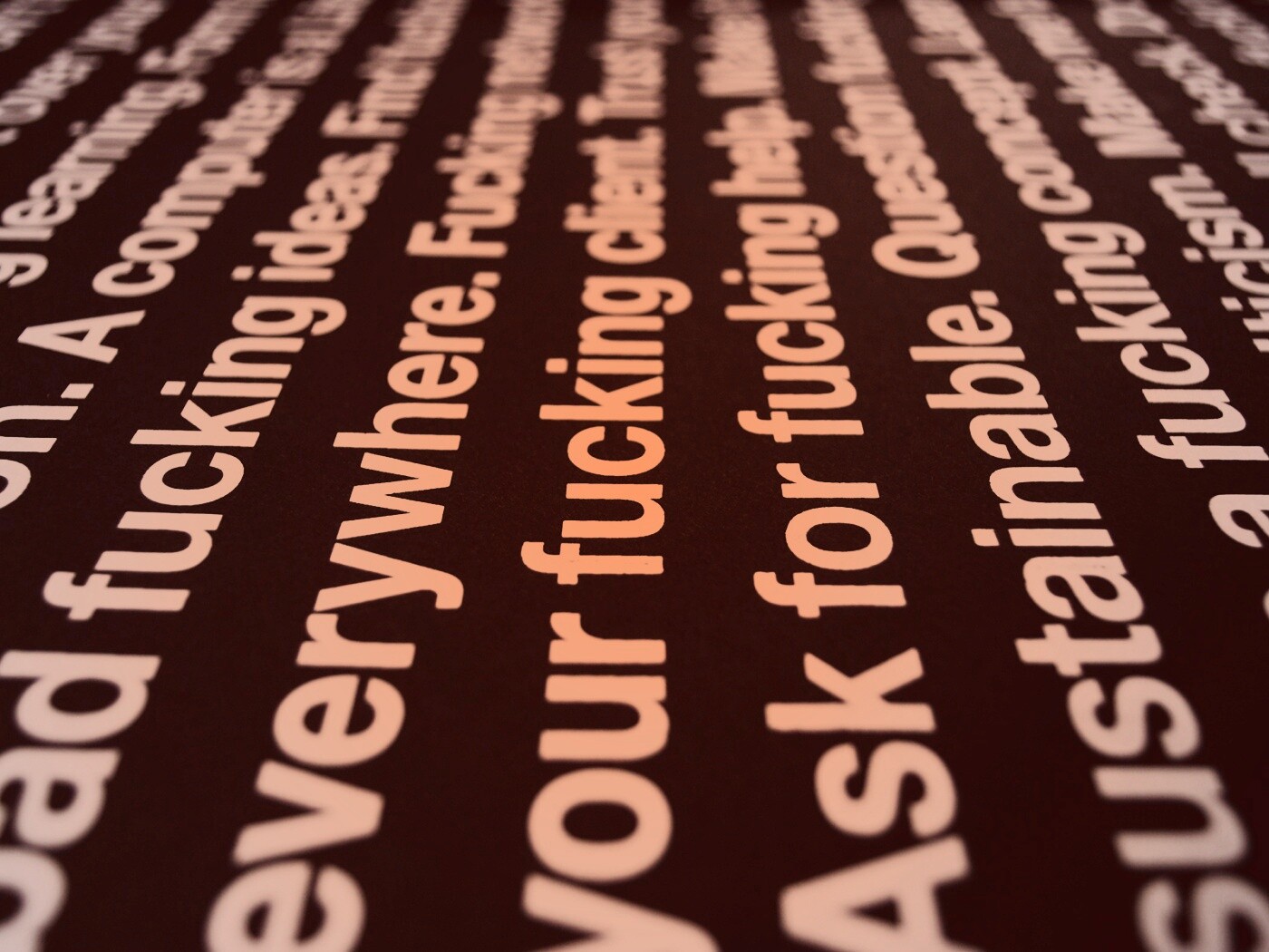 Отличный блять совет обои