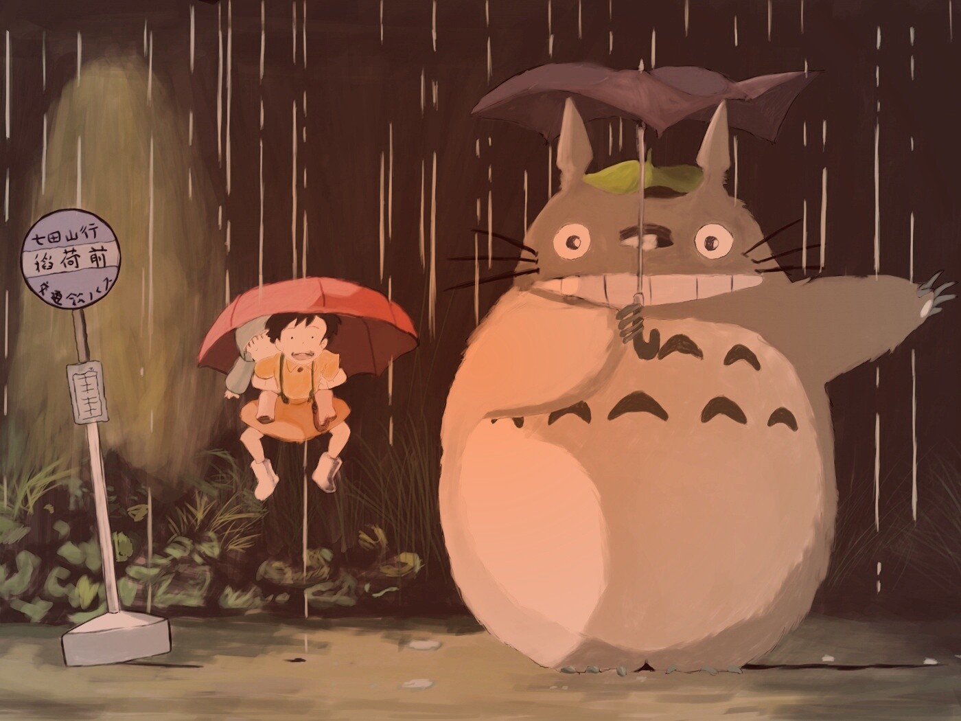 Тоторо Хаяу обои