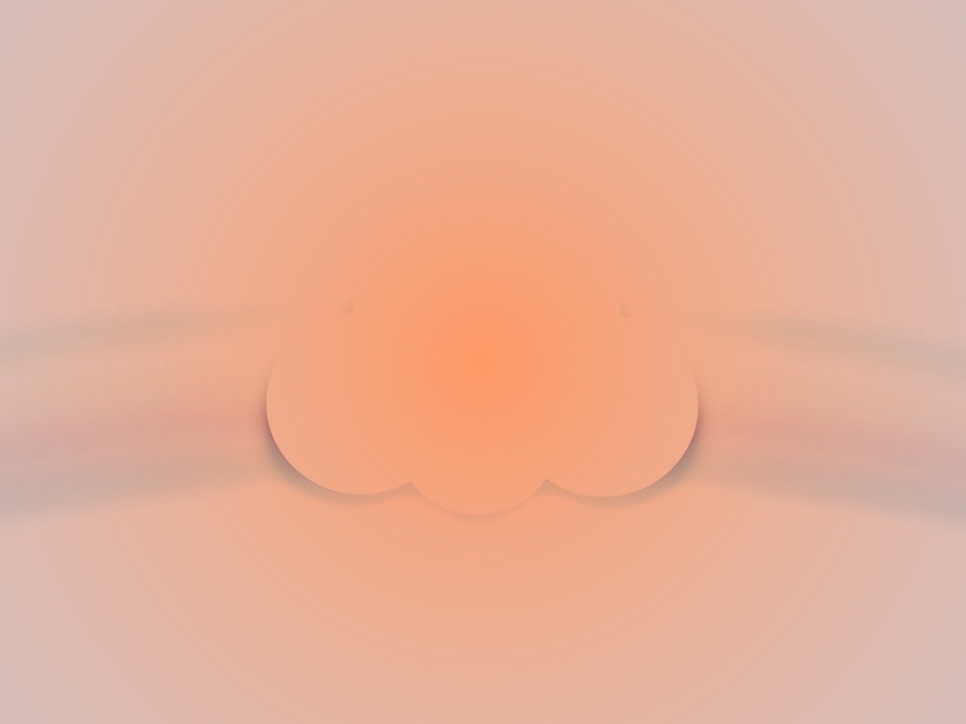 Облако за радугой обои