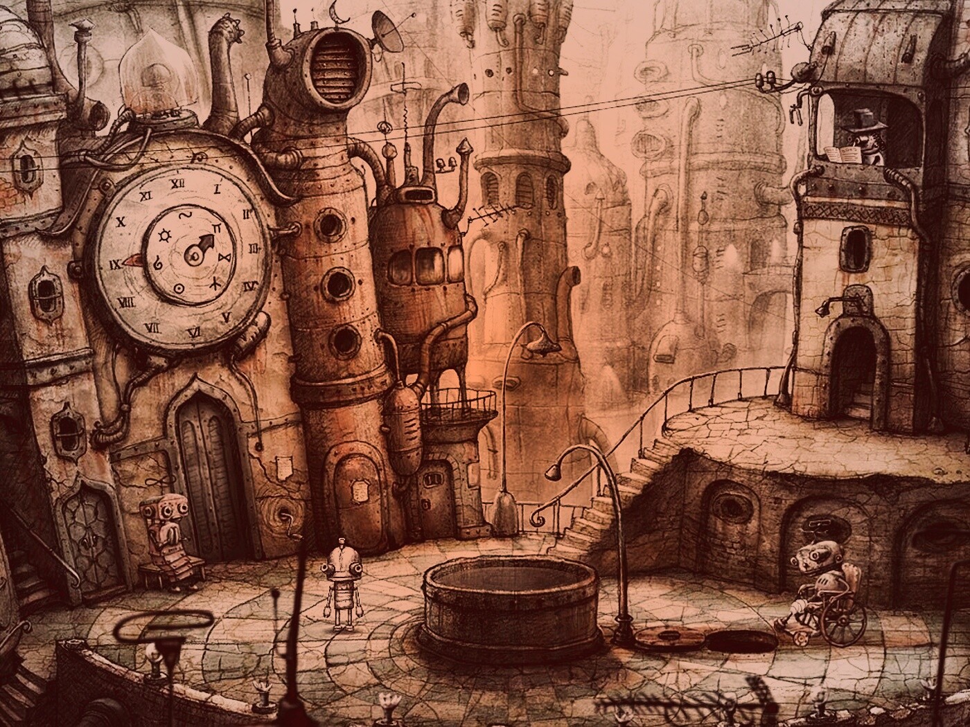 Машинариум обои