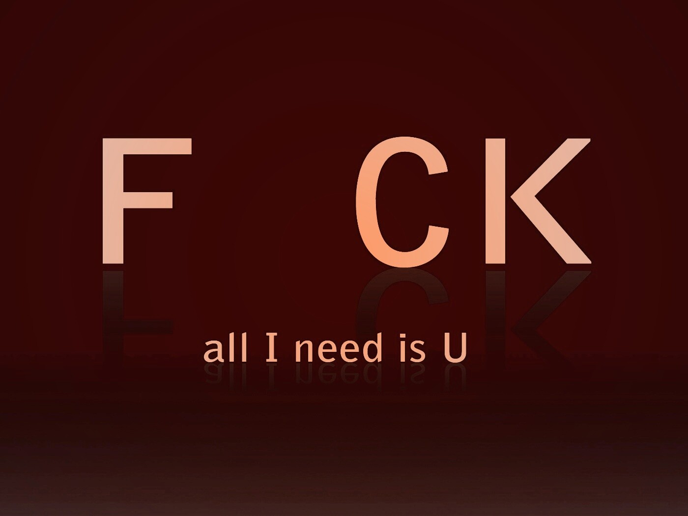 Всё что мне нужно — U обои