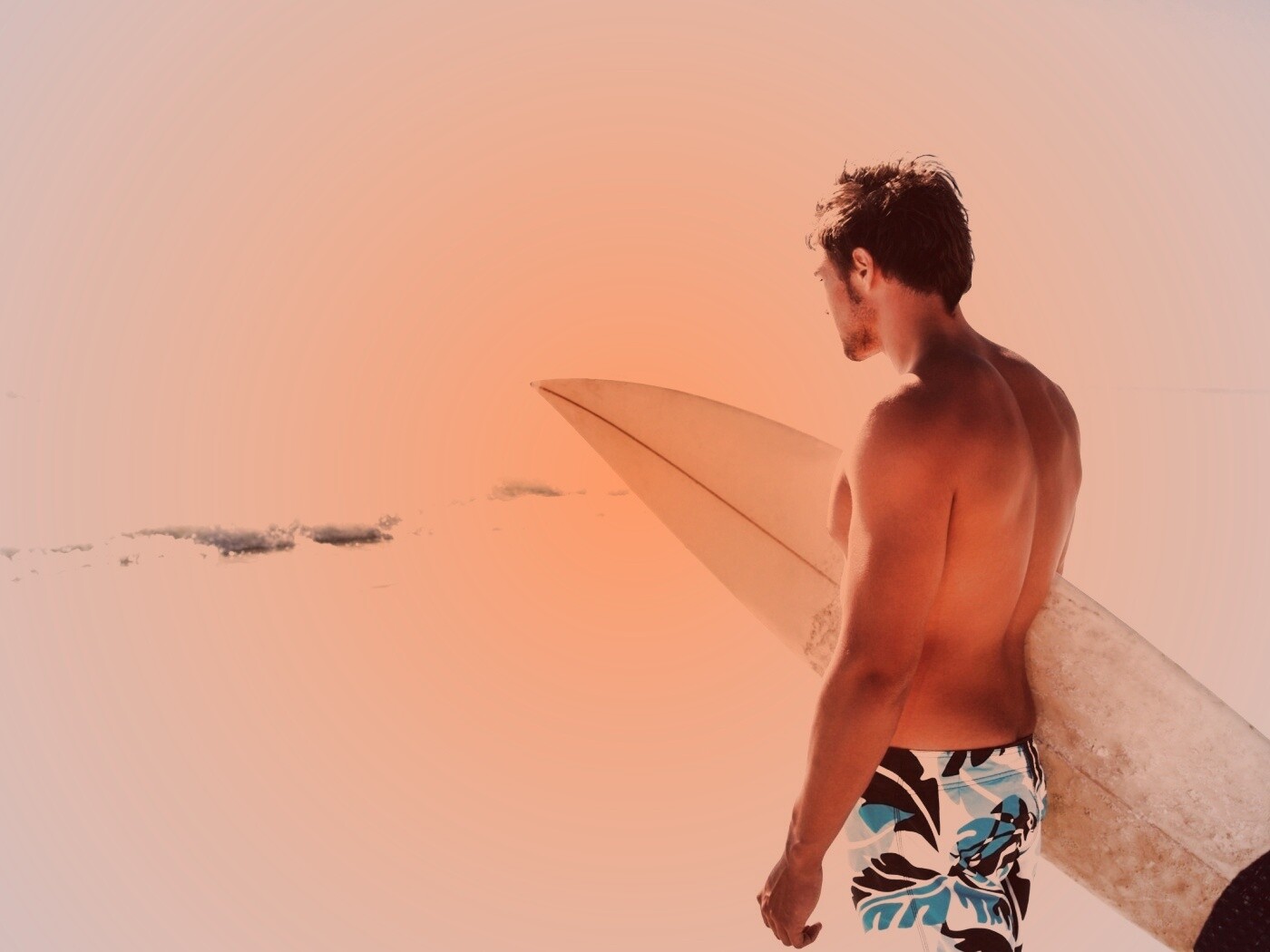 Собирается оседлать волну обои