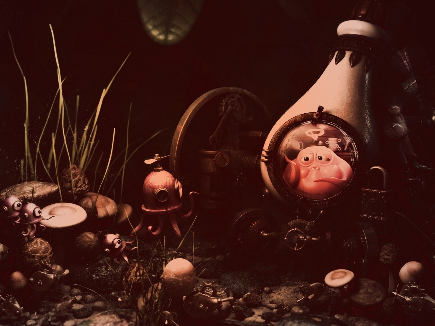 Фентезийный стимпанк обои