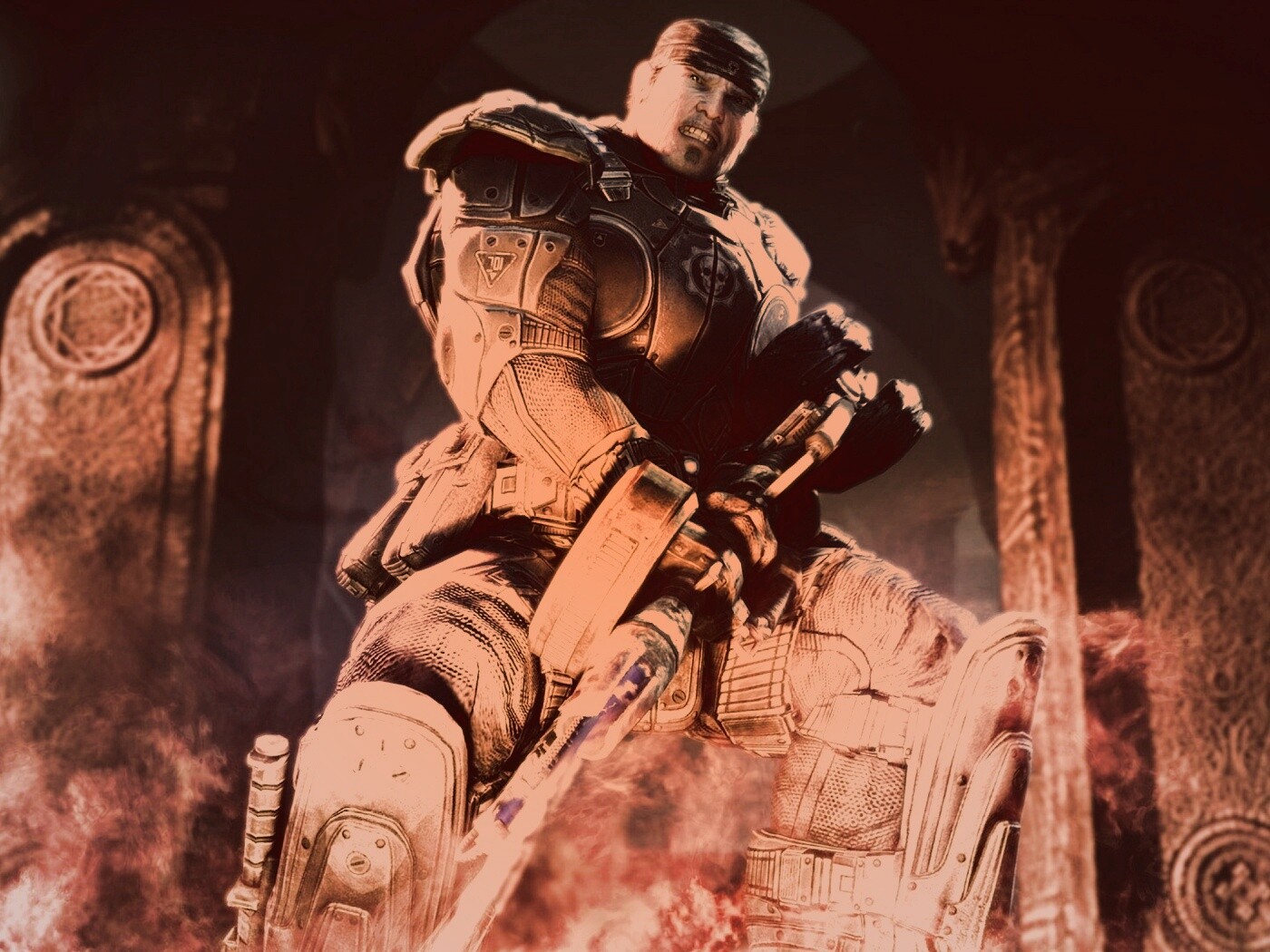 Персонаж из Gears of War обои