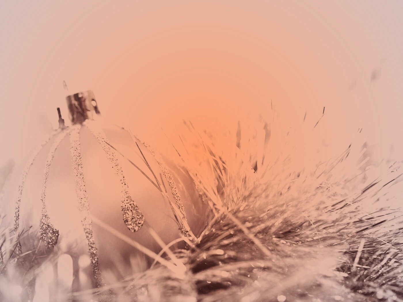 Новогонее украшение обои