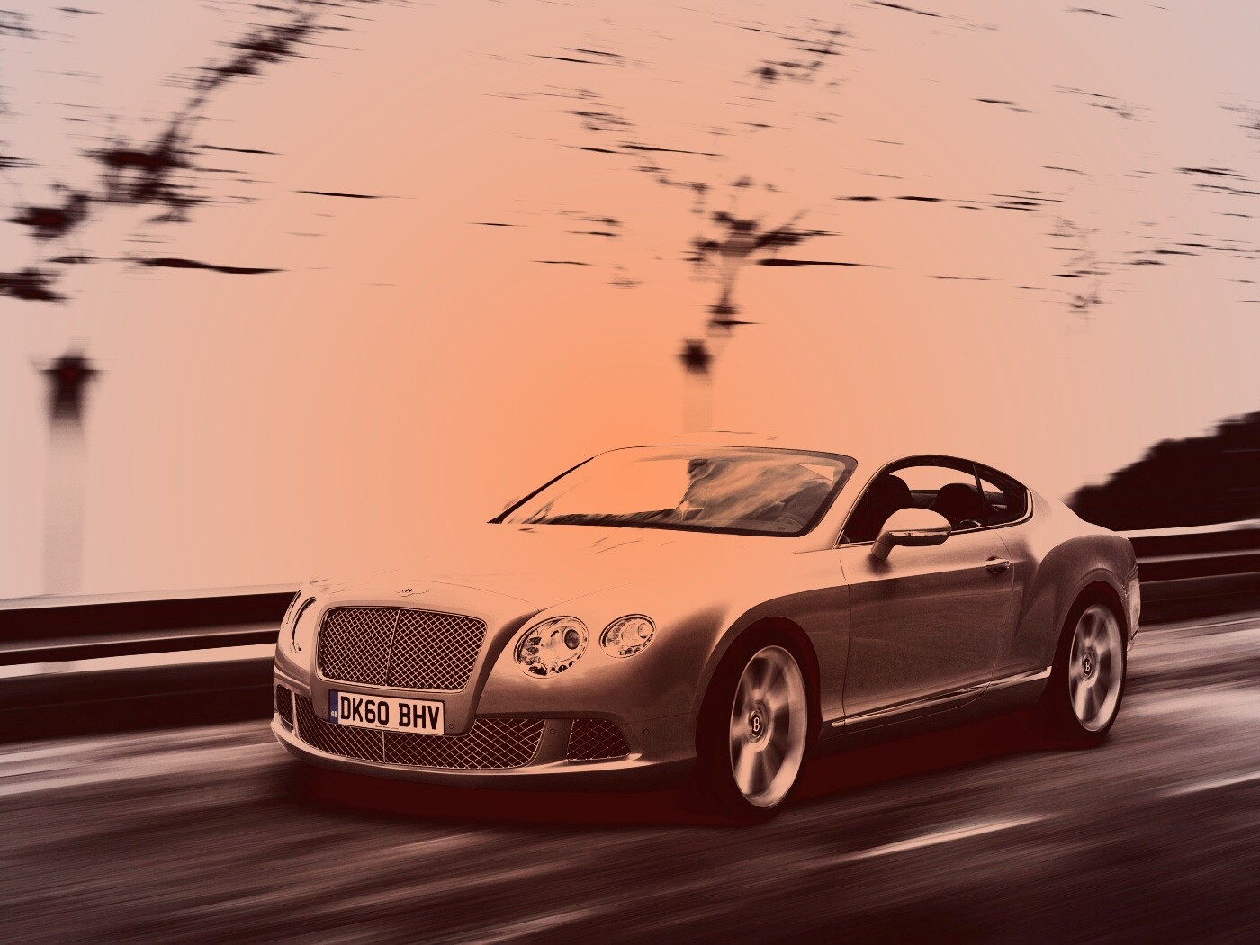 Bentley седан обои