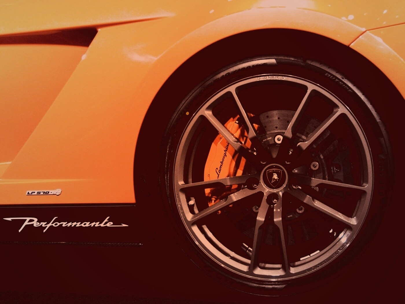 Колесо Ламборджини обои