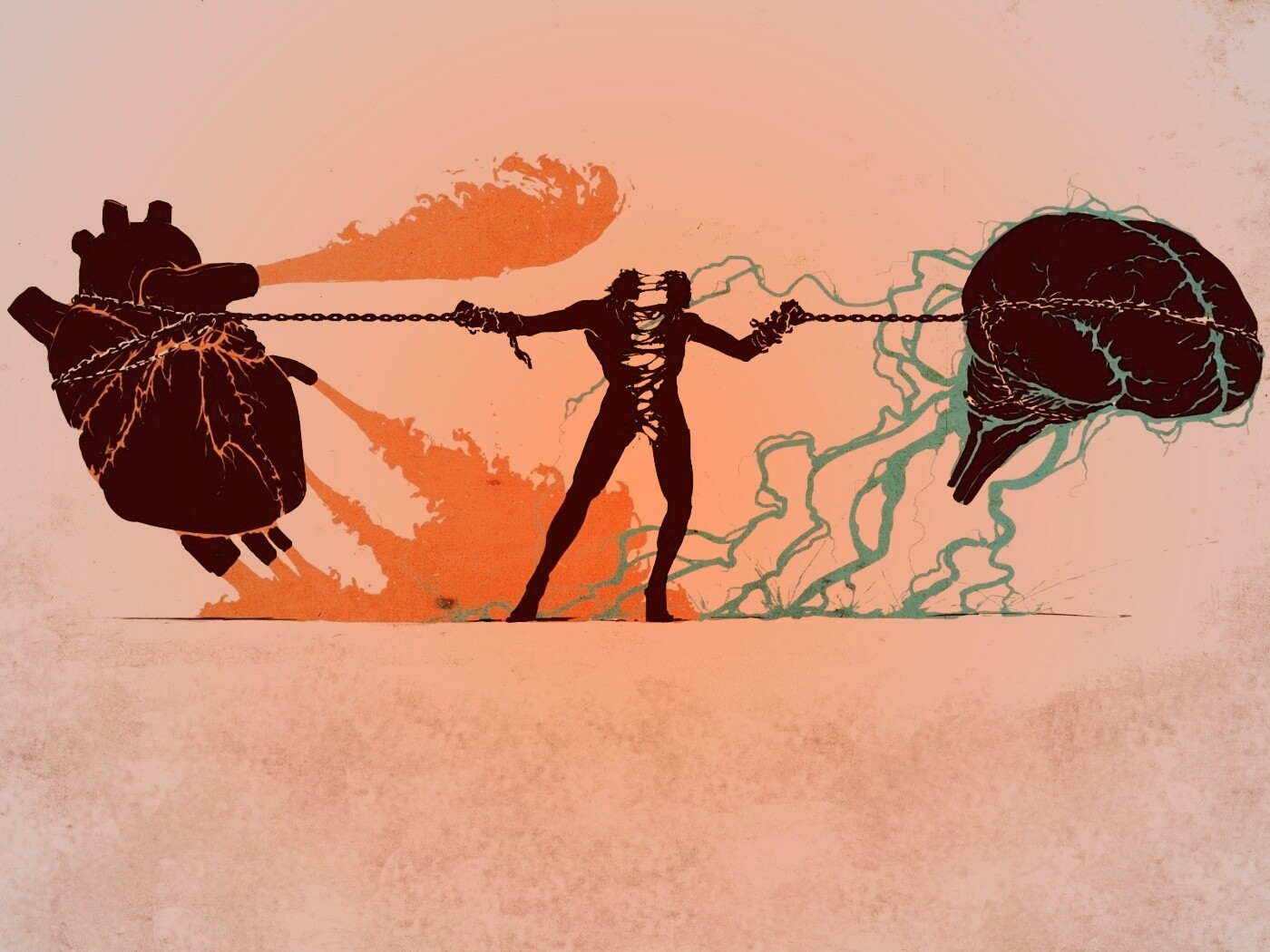 Борьба разума и сердца обои