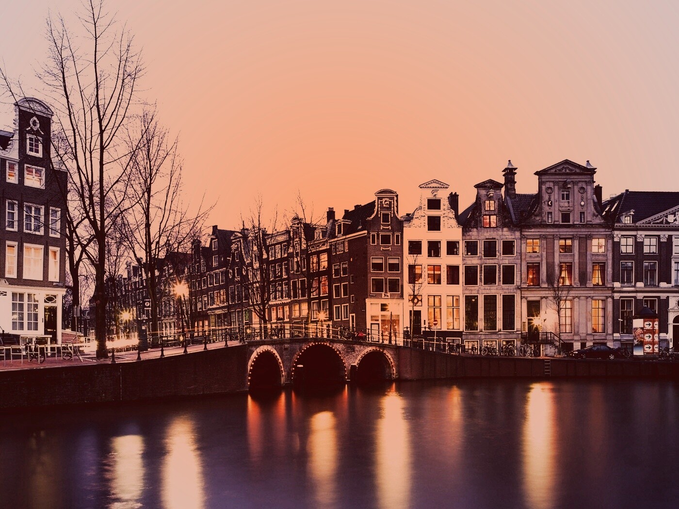 Европейский городок обои