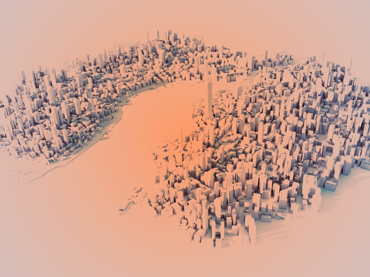 Город из Mirrors Edge обои