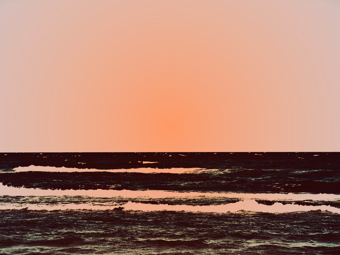 Морская линия обои