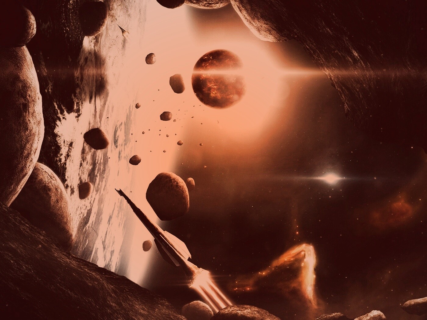 Космический вид обои