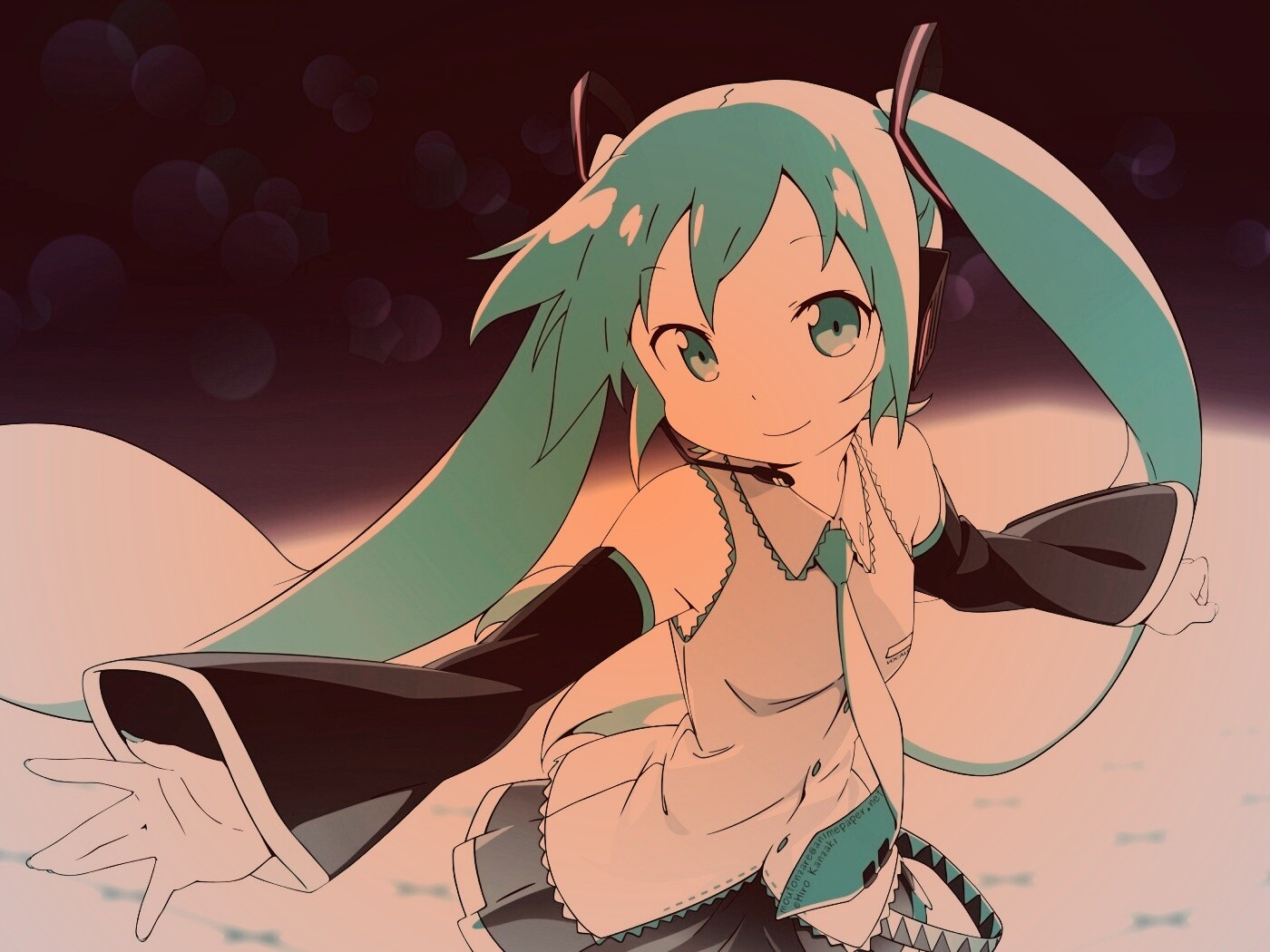 Манга с Хатсуне Мику обои