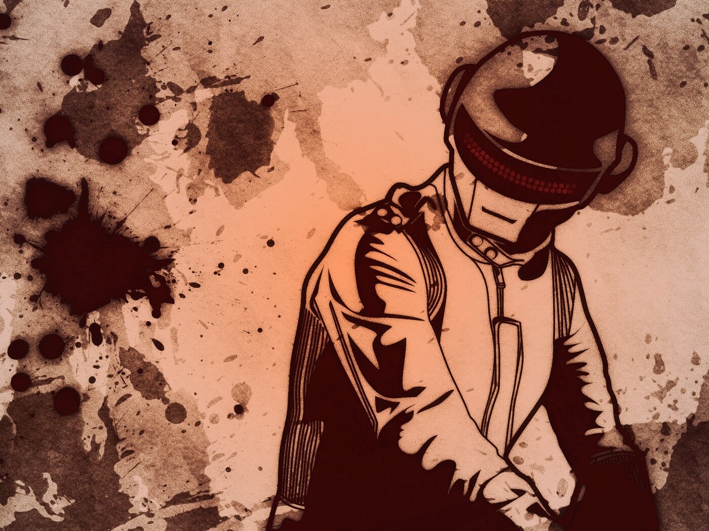 Томас из Дафт Панк обои