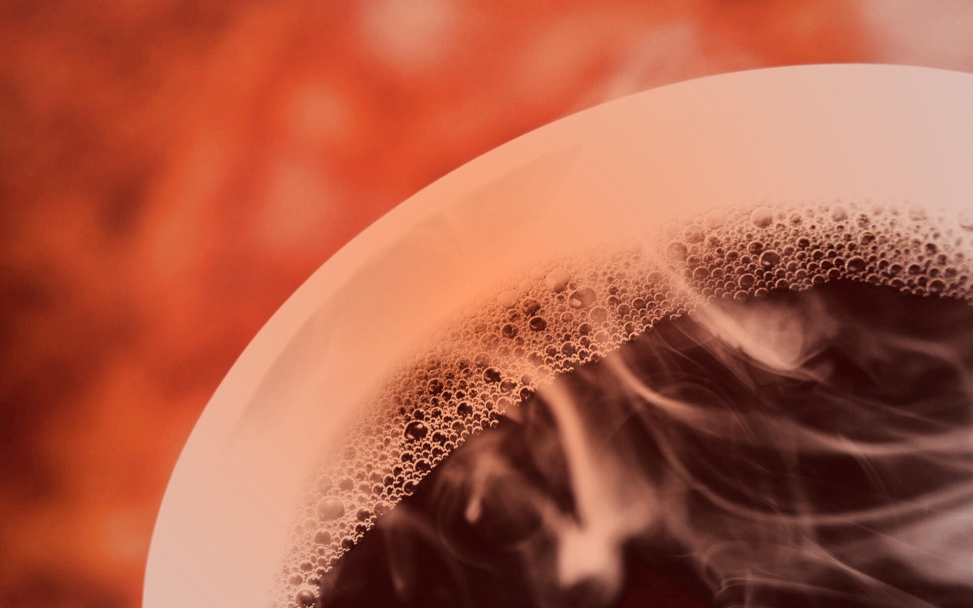 Горячее кофе обои