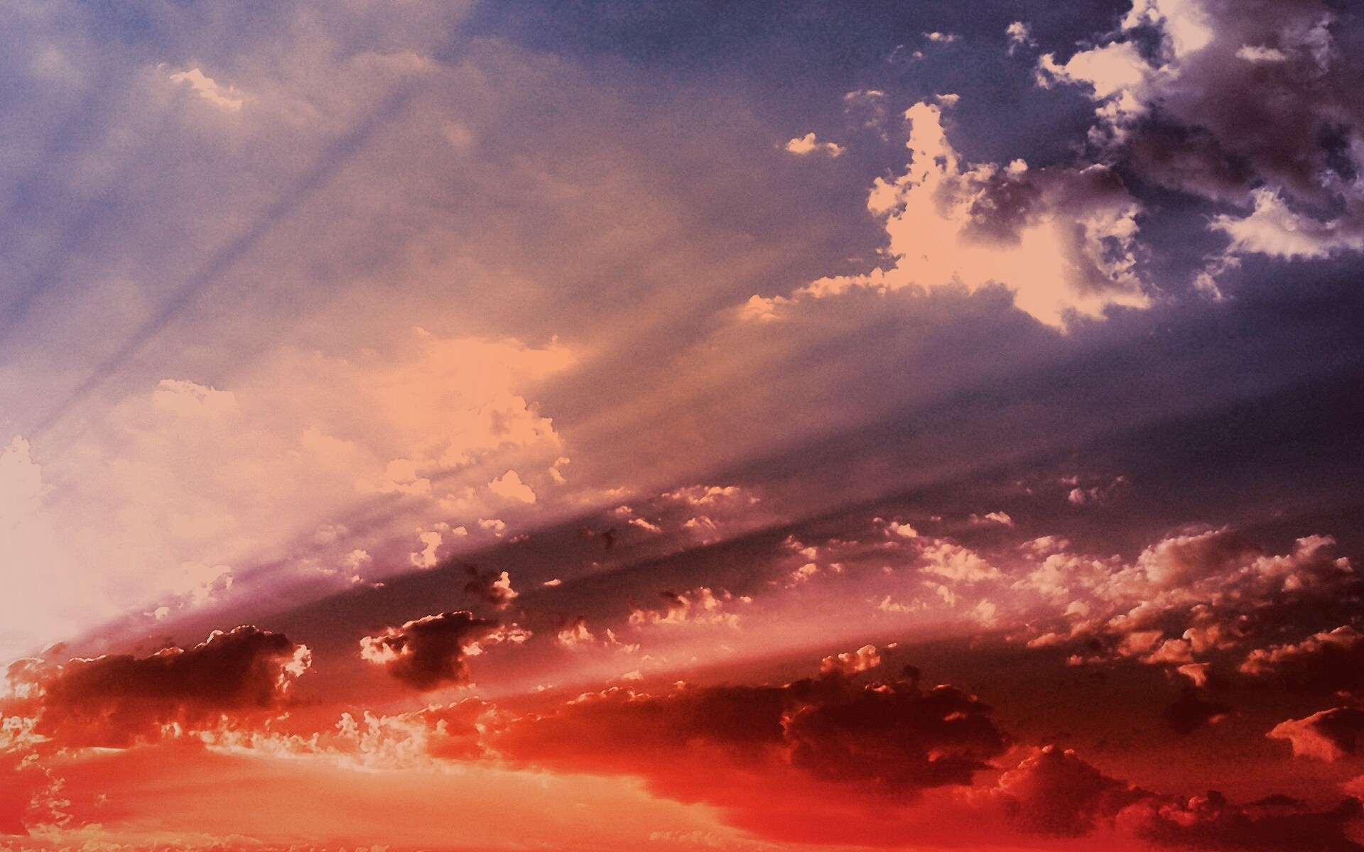 Красота восходящего солнца обои