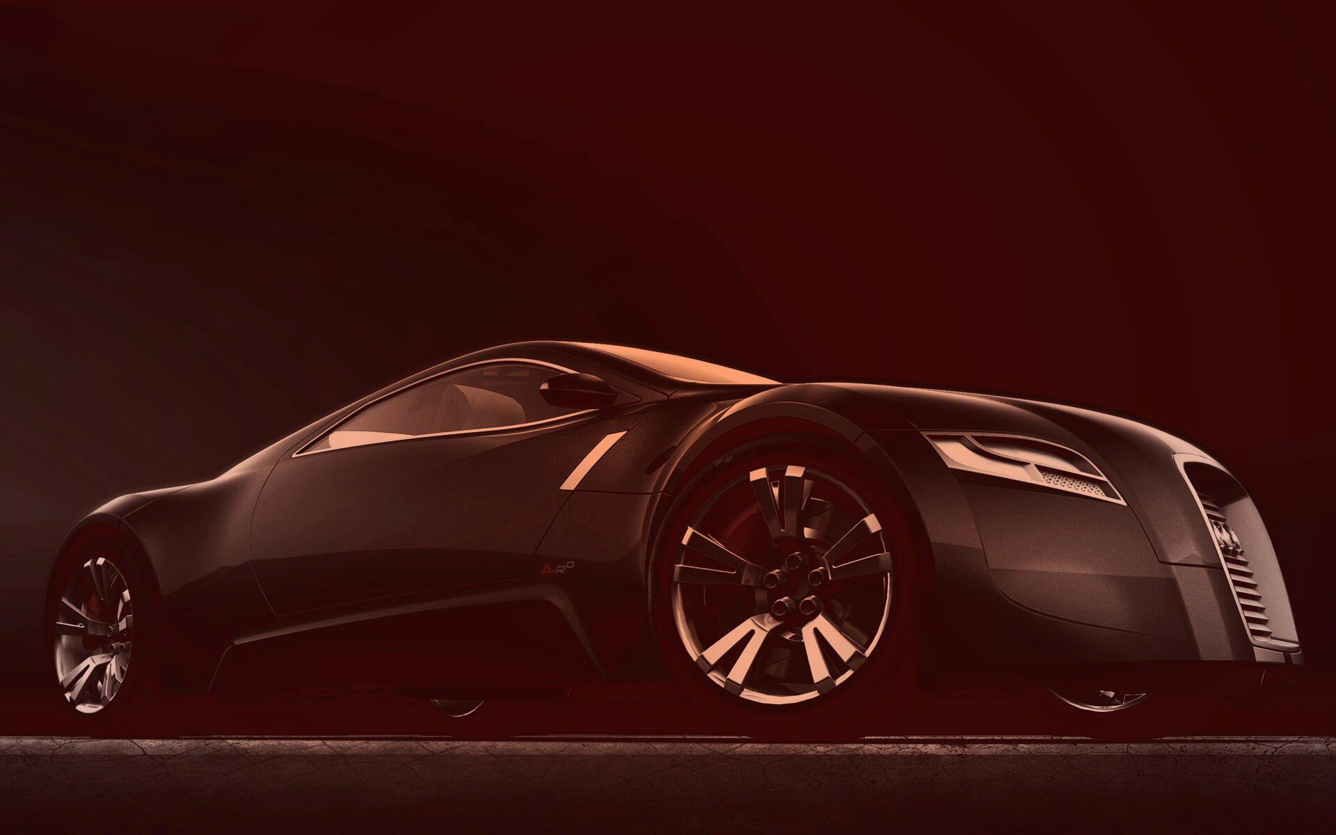 Концепт Audi R Zero обои