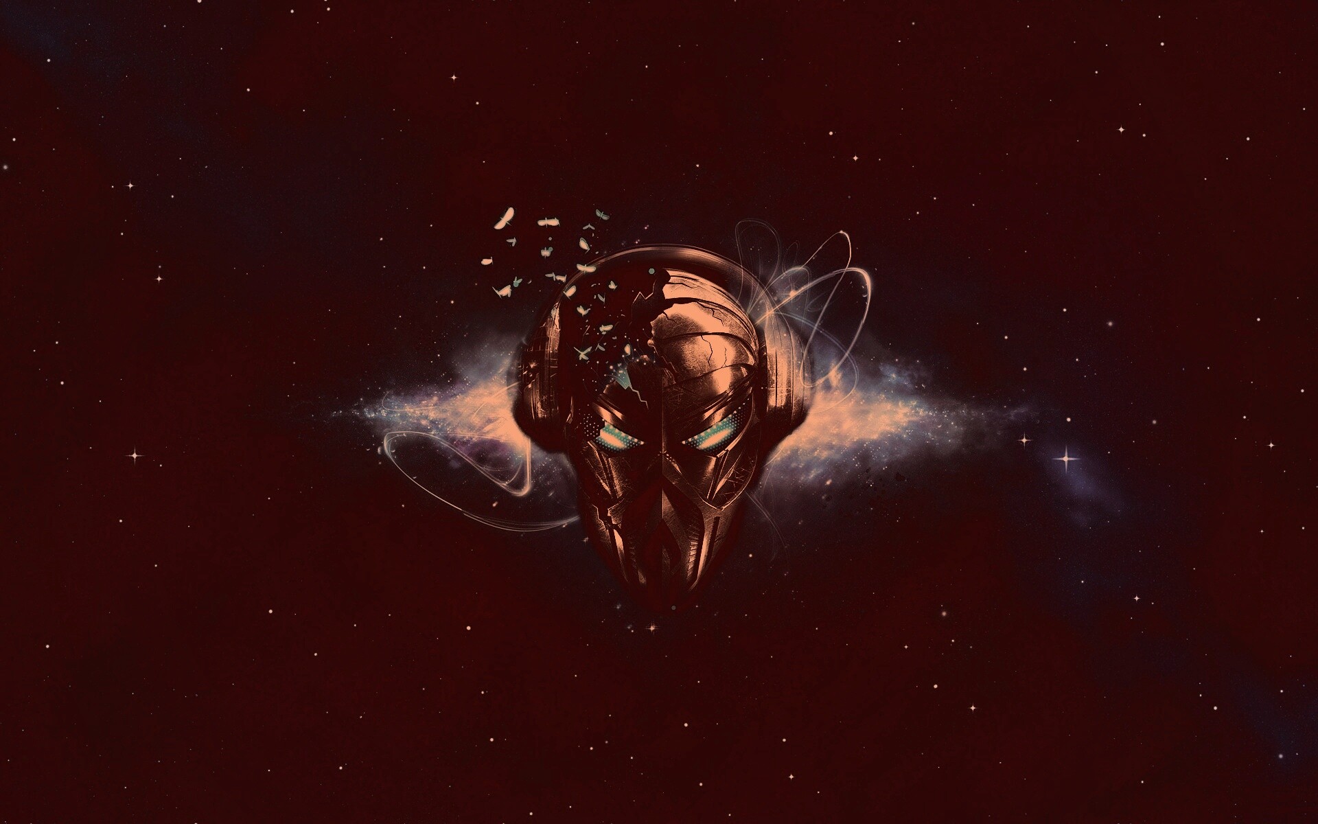 Космический логотип Пиратской Станции обои