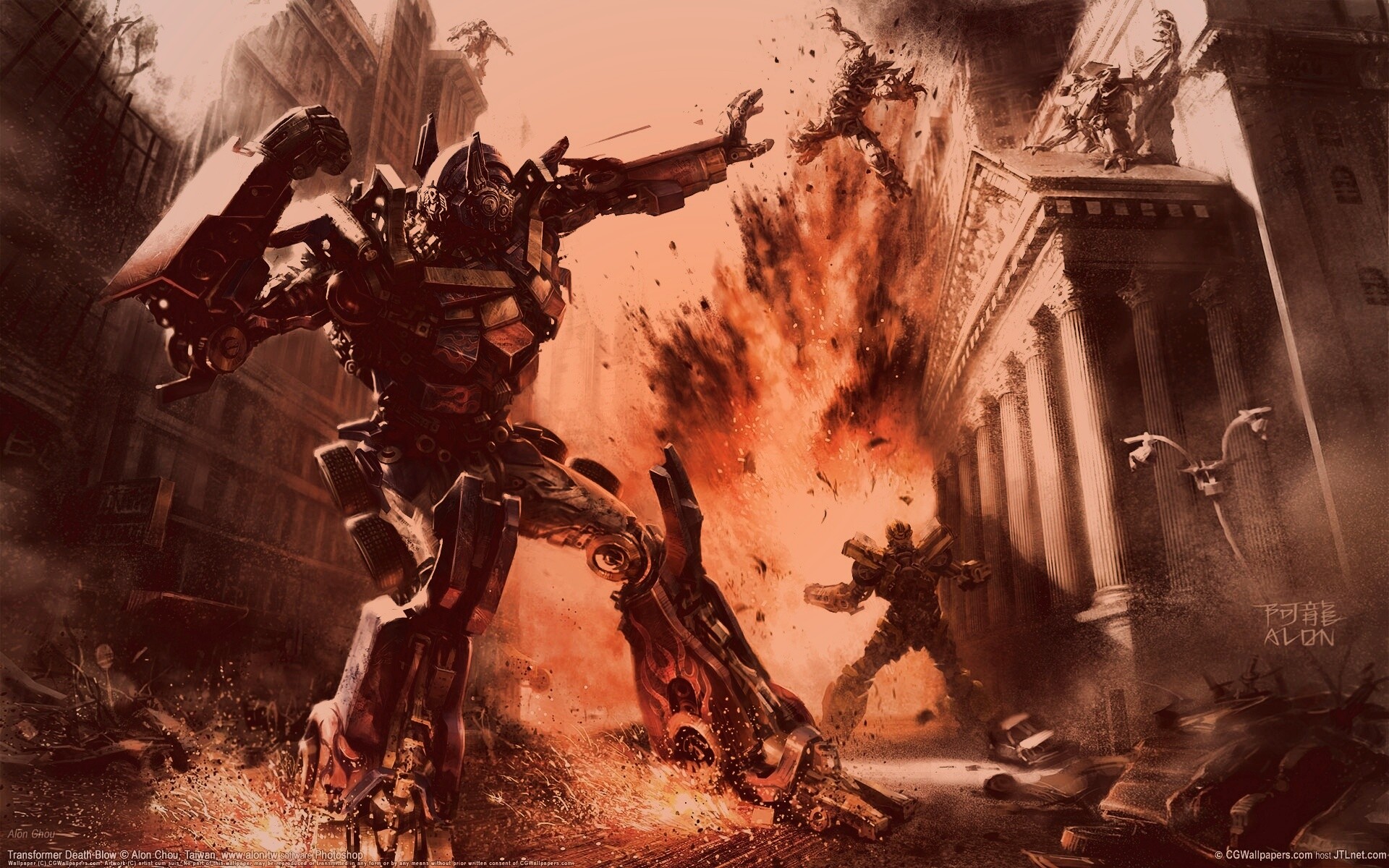 Автоботы против Десептиконов обои