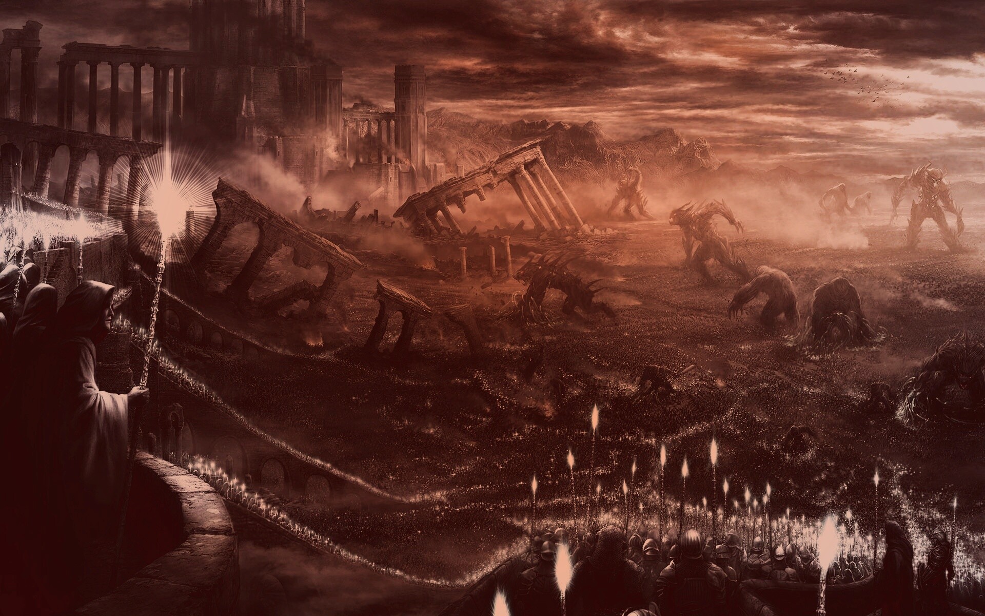 Добро против зла обои