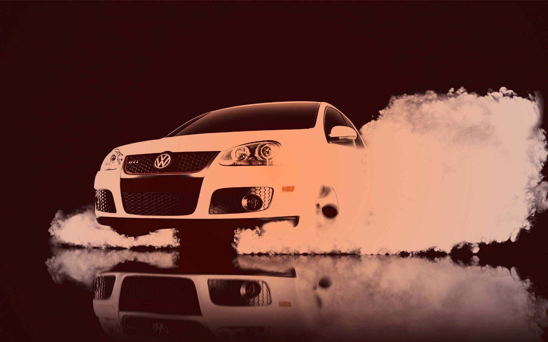 Буксующий белый Фольц обои