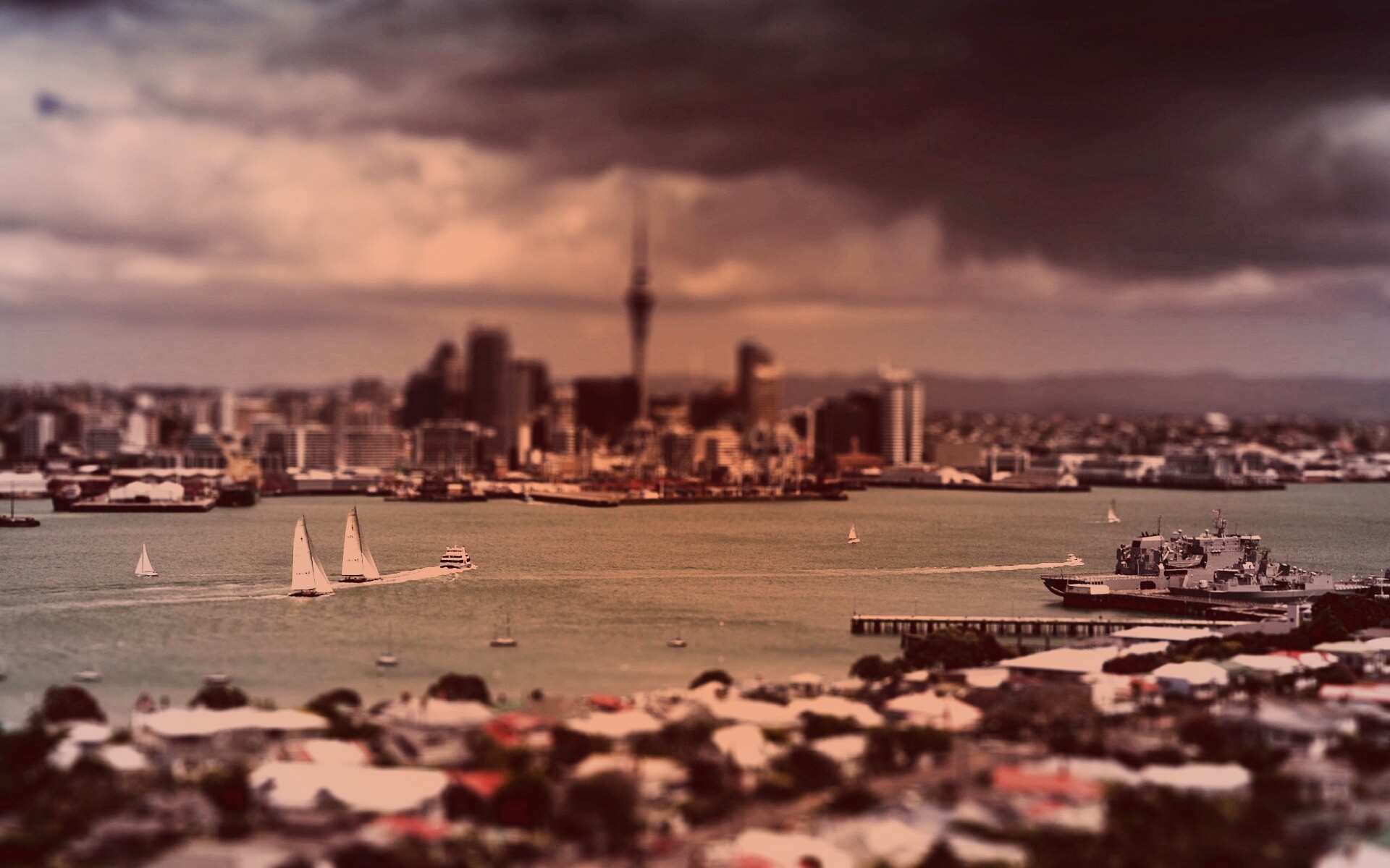 Гавань Торонто обои