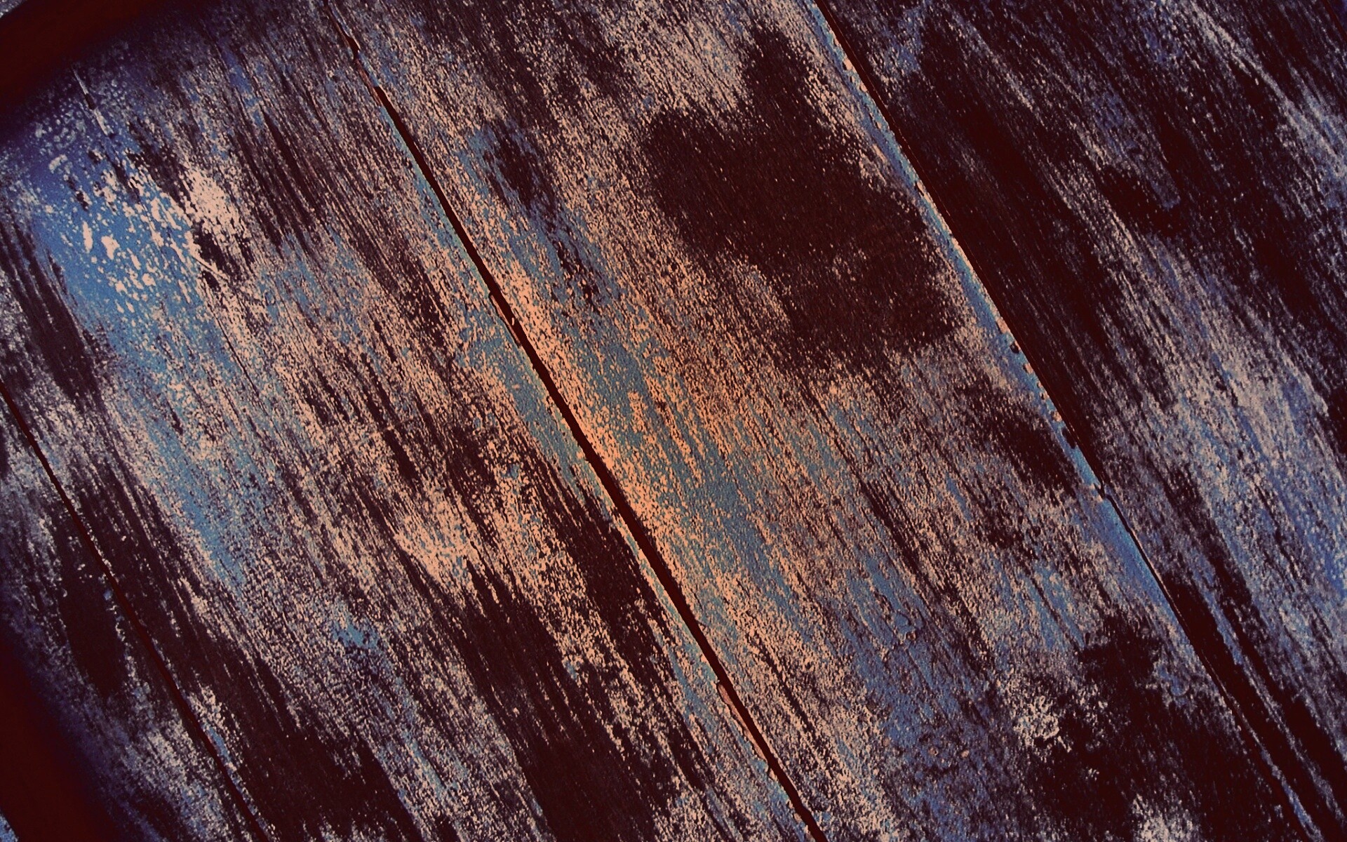 Некогда синий забор обои