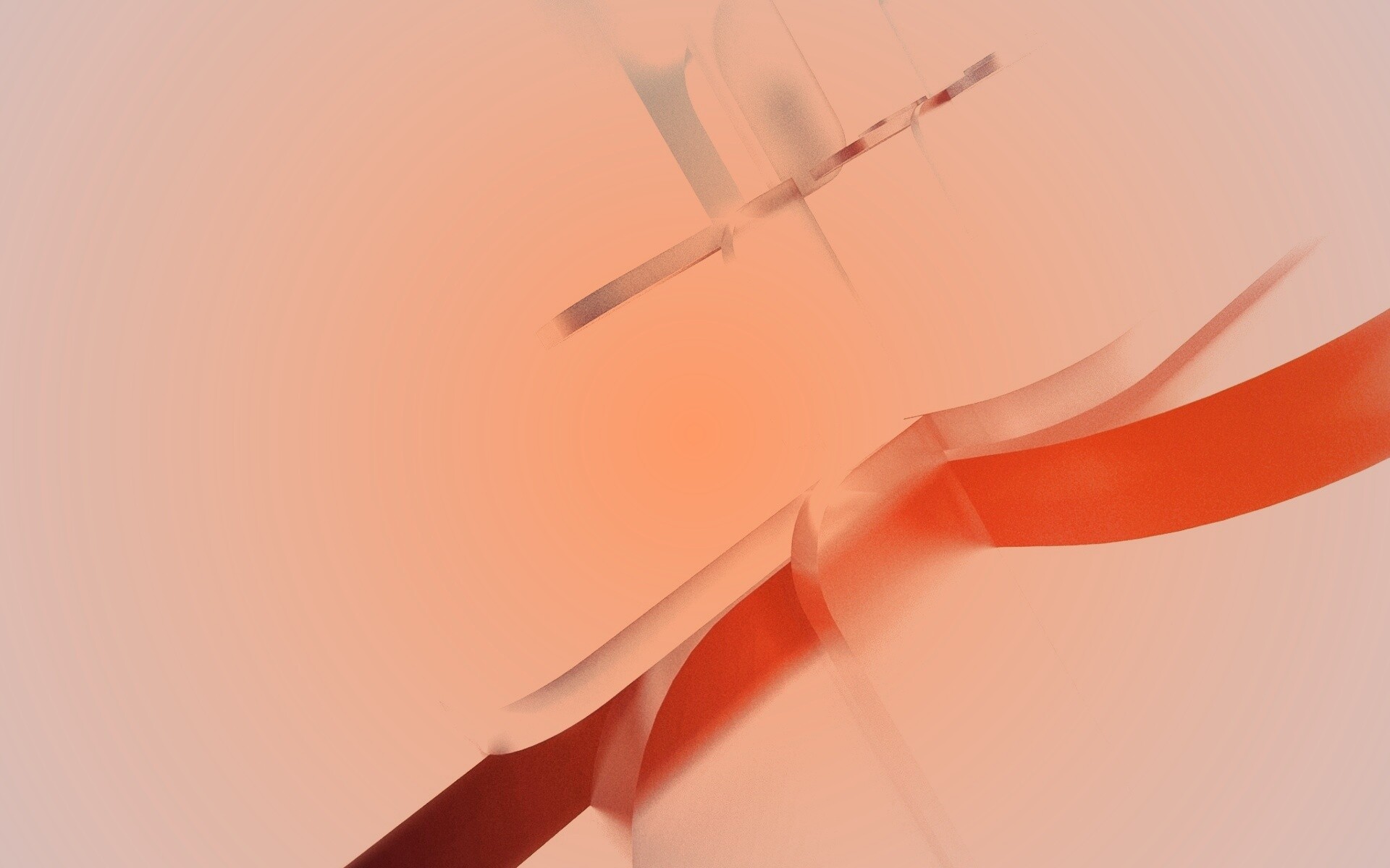 Абстракция из полупрозрачных фигур обои